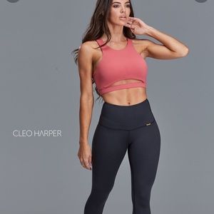 Cleo Harper coco bralet pink (terrain) small nwt